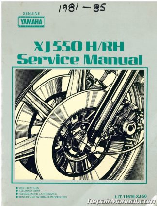 kit réparation démarreur balais pour Yamaha XJ 550 R Maxim Seca de 1981 à 1983 
