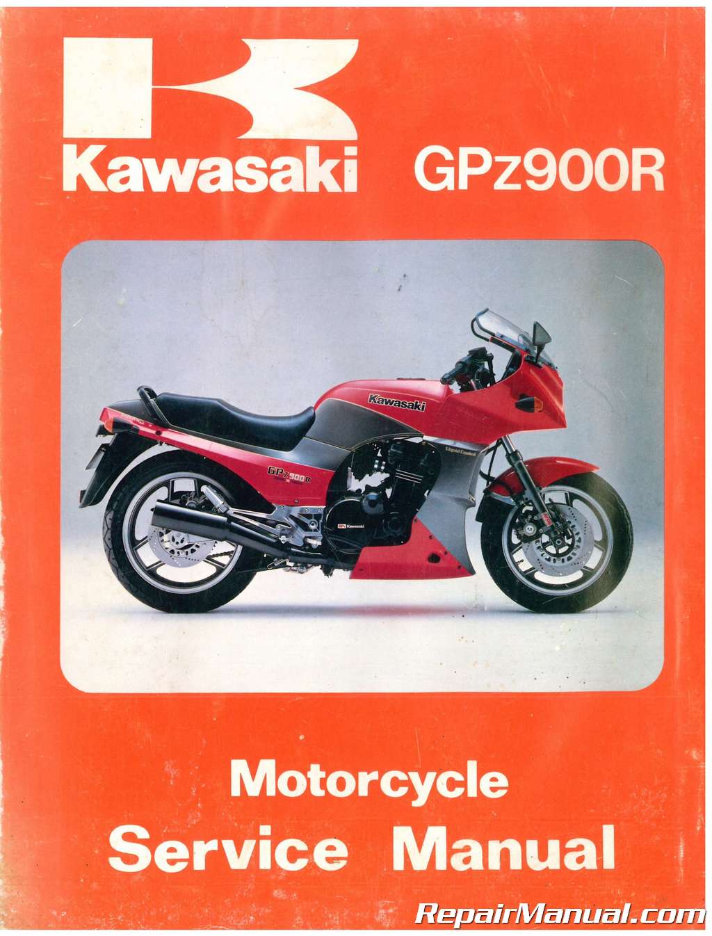 Used 1984 - 1993 ZX900 Service Manual