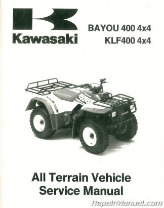 Used 1993-1999 Kawasaki KLF400 Service Manual
