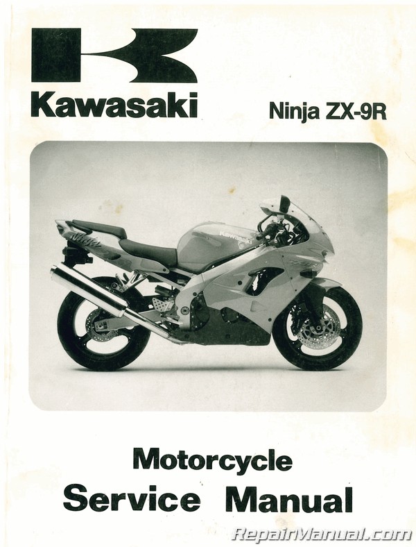 Used 1998 1999 Kawasaki ZX900-C Ninja ZX-9R Service Manual