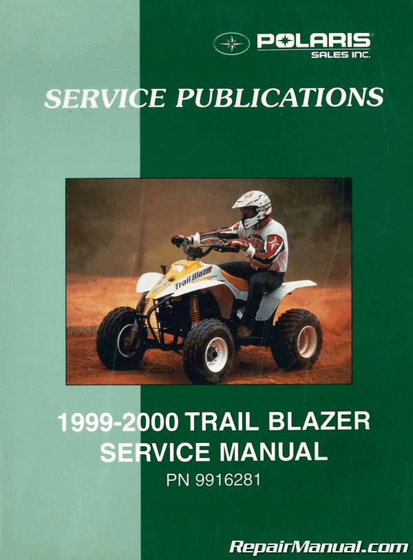 Used 1999-2000 Polaris Trail Blazer ATV Service Manual