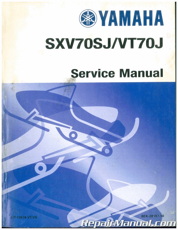 Yamaha Mountain Max 700 Service & Repair Manual MM700 2000 