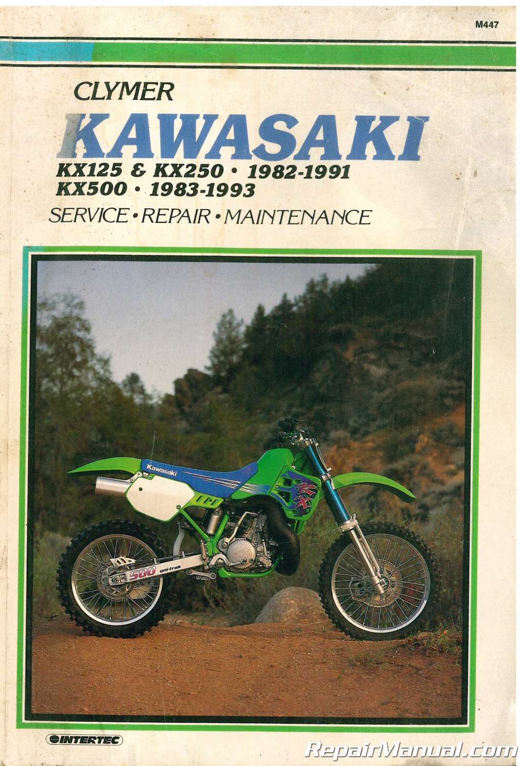 Kawasaki KX500 1983-1984 Front Wheel Bearings And Seals