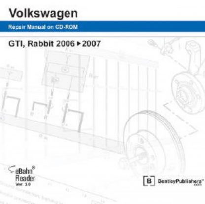 Volkswagen GTI Rabbit 2006-2009 Official Factory Repair Manual on DVD-ROM