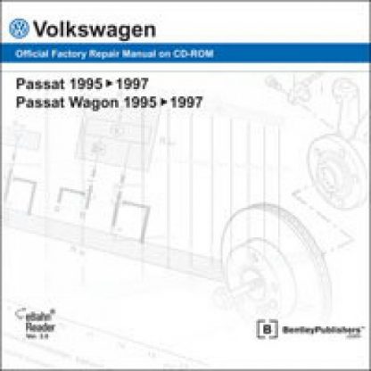 Volkswagen Passat Passat Wagon 1995-1997 Official Factory Repair Manual On DVD-ROM