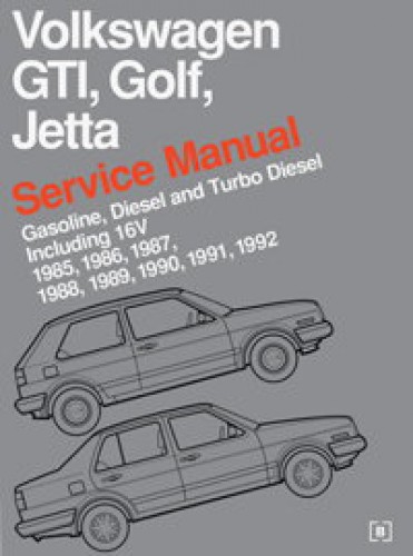 Volkswagen GTI Golf and Jetta Service Manual 1985-1992