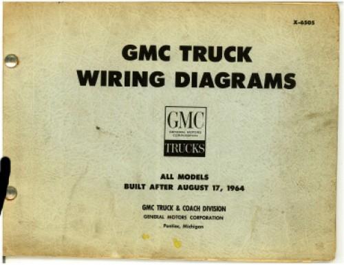 GMC Truck Wiring Diagrams all after 8 1964  RepairManual.com