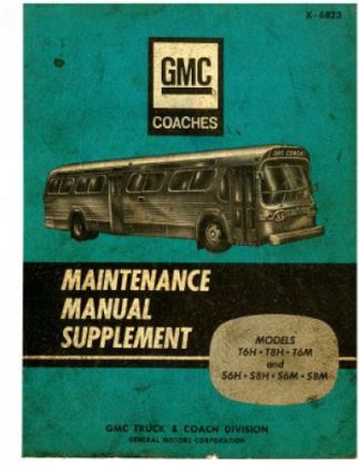 GMC Coach Bus Supplemental Maintenance Manual
