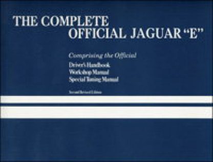The Complete Official Jaguar E all 6 Cylinder Series 1 and Series 2 42 E-type 2+2 1961-1971