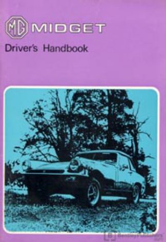 MG Midget Mk III Drivers Handbook 1976