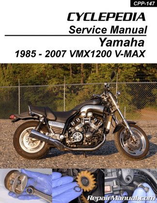 1985-2000 Yamaha VMX1200 VMAX Motorcycle Service Manual yamaha tt600 wiring diagram 