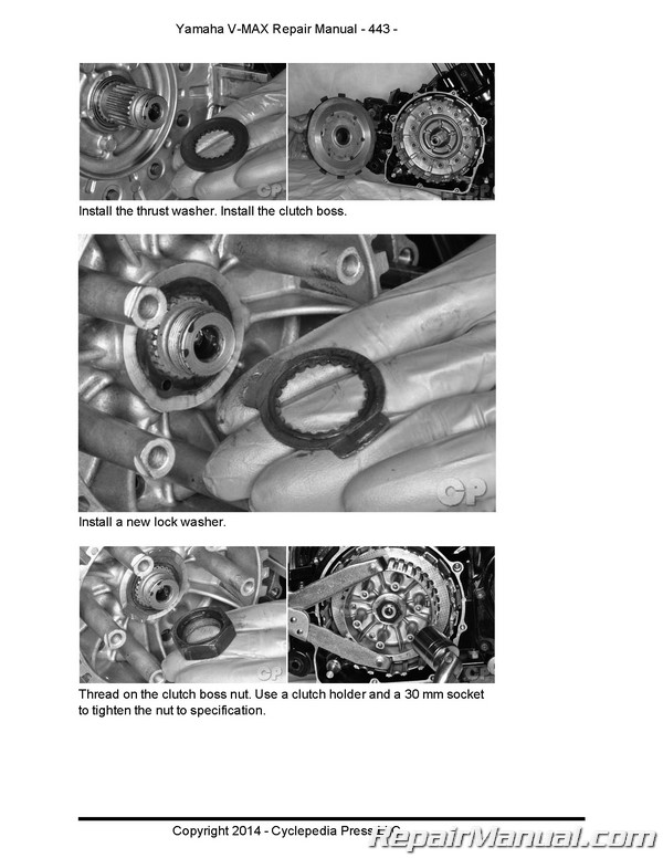 1994 Yamaha Vmax Motorcycle Wiring Diagram from www.repairmanual.com