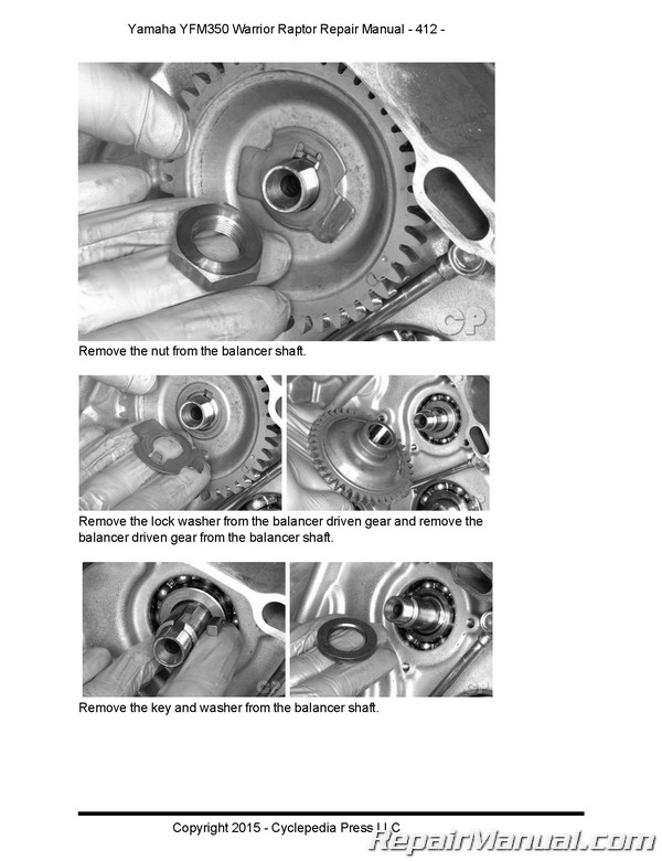 05-13 Raptor 350 Details about   Wiseco Cam Timing Chain For 1987-2004 Yamaha Warrior YFM 350 