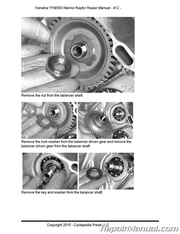 Yamaha Warrior 350 Sprocket Chart