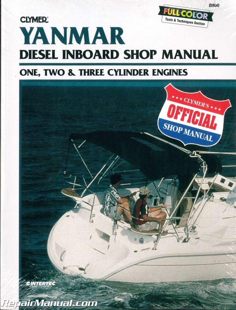 Yanmar Diesel Inboard Boat Engine Shop Manual – One, Two, Three