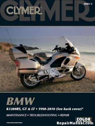 1998-2010 BMW K1200RS GT LT Motorcycle Repair Manual by Clymer