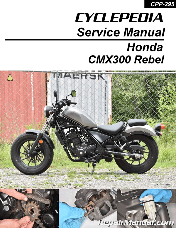 Honda CMX300 Rebel Motorcycle Service Manual Printed Cyclepedia
