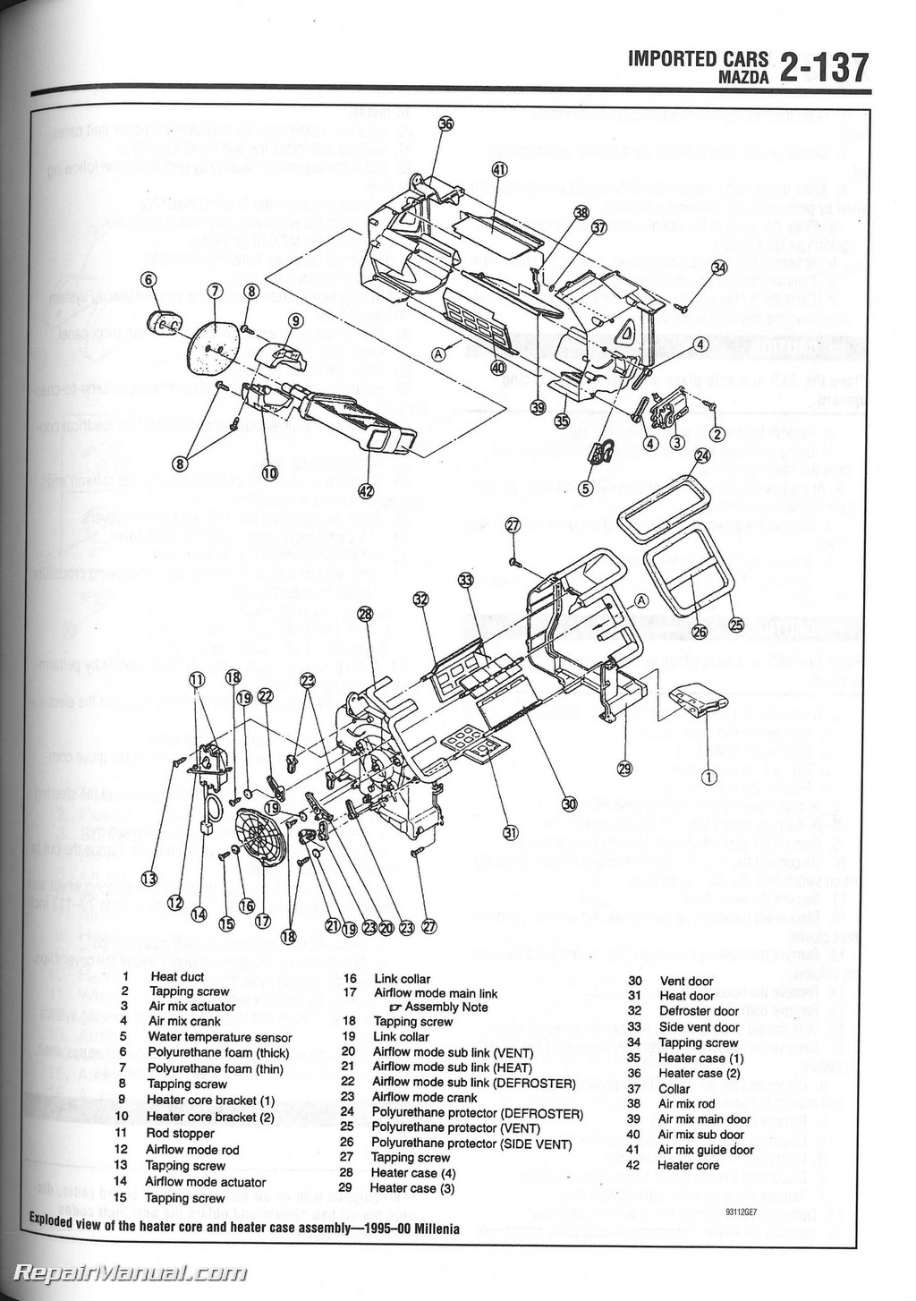 Chilton 1990-2000 Heater Core Installation Manual 2000 chrysler cirrus fuse diagram 