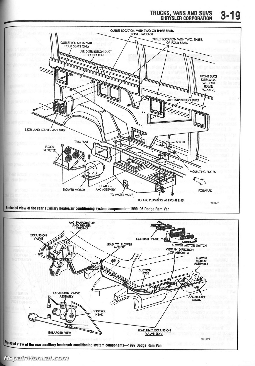 Chilton 1990-2000 Heater Core Installation Manual 1993 cadillac deville wiring diagram 