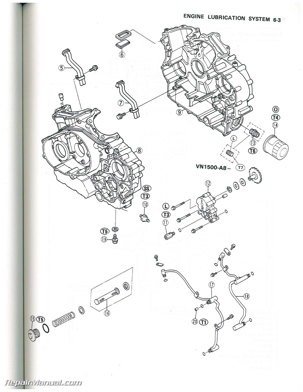 1987-1999 Kawasaki Vulcan 1500 Clymer Repair Service Workshop Manual Book M3572
