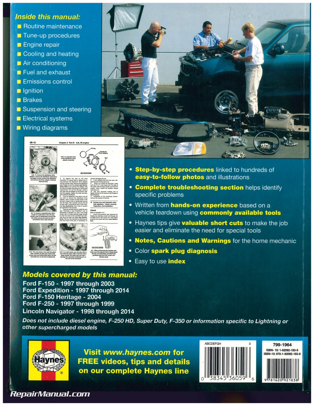 1997 Ford f150 haynes manual #5