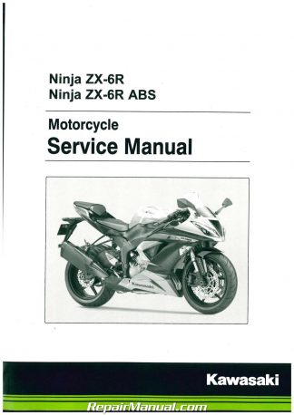 Kawasaki Ninja ZX-6R 2013 2014 2015 ZX6R service manual on CD 