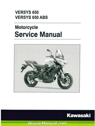 2015 Kawasaki Versys / ABS Motorcycle Service Manual