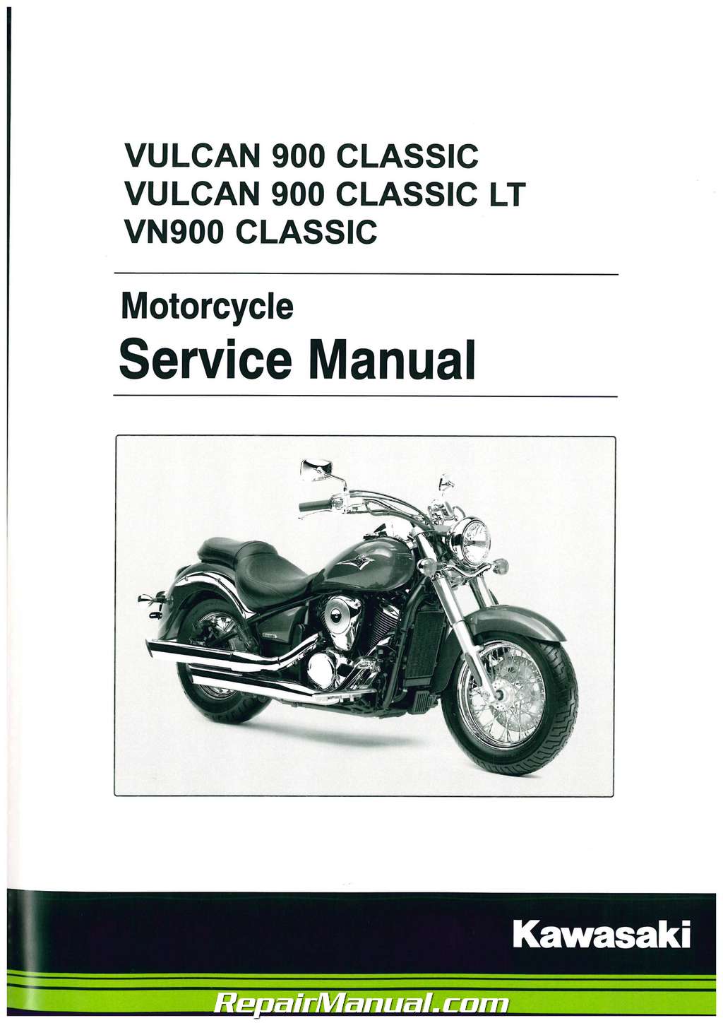 2006-2017 VN900 Vulcan Classic Motorcycle Service Manual