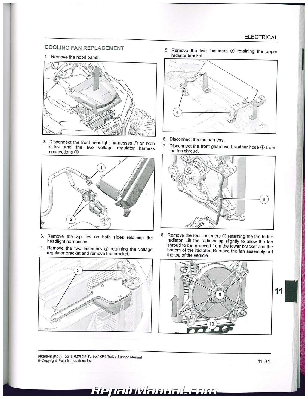 XP4 TURBO Service Repair Manual PDF Polaris 2019 RZR XP TURBO