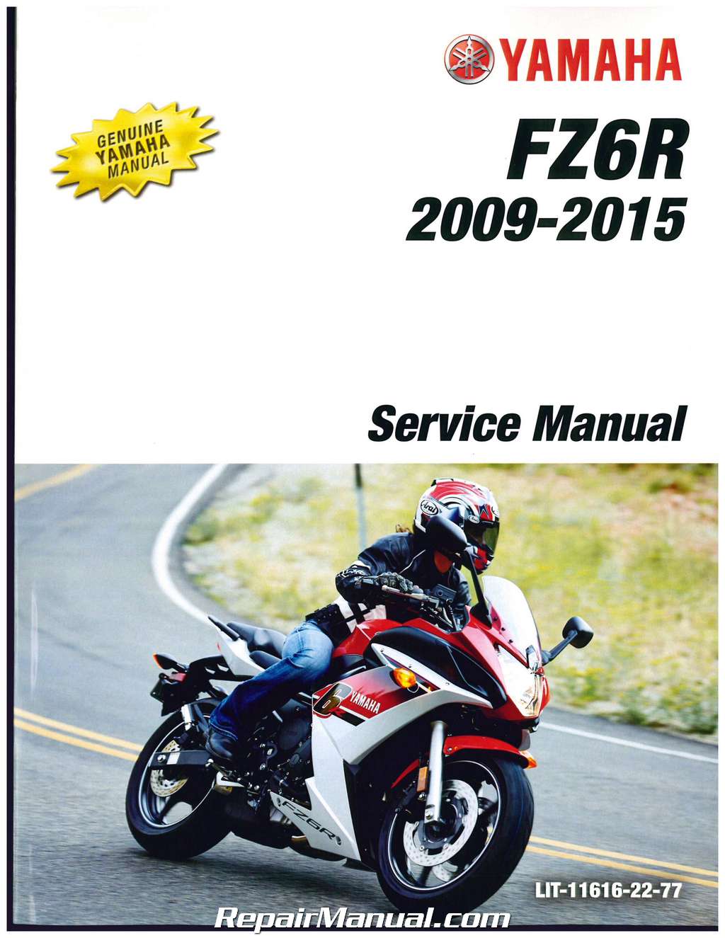 2009 2015 Yamaha Fz6r Motorcycle Service Manual