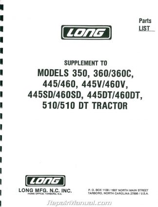 long 510 tractor parts manual