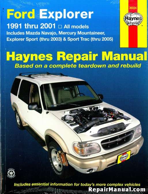 1991 2001 Explorer ford haynes manual repair