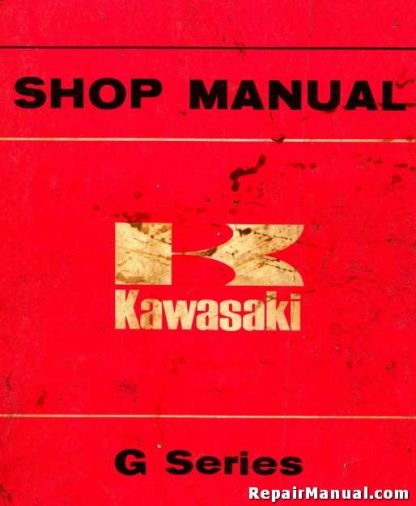 Official 1973-1975 Kawasaki G5 G7 100cc Factory Repair Service Manual