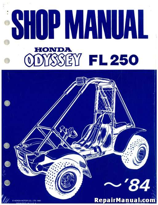 1977-1984 FL250 Honda Odyssey Service Manual