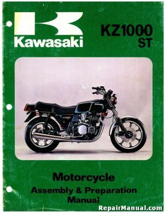 KE175 Motorcycle Service Manual 1976 Kawasaki KE175B1