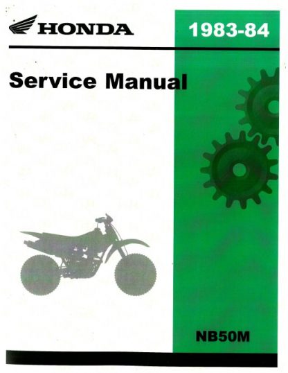 Official 1983-1984 Honda NB50M Factory Service Manual