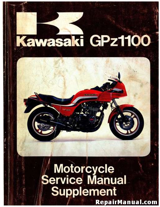Kawasaki GPz Service Manual Supplement