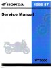 1982 - 1985 Honda VF700C Magna, VF750S V45 Sabre Motorcycle Service Manual
