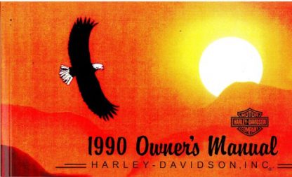 Official 1990 Harley Davidson All Owners Manual