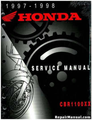 Official 1997-1998 Honda CBR1100XX Factory Service Manual
