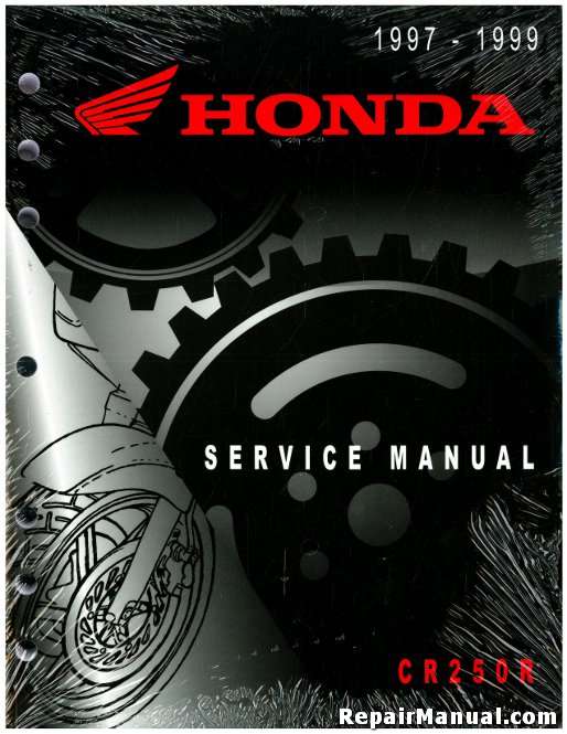 Honda 1999 Cr250 Service Manual