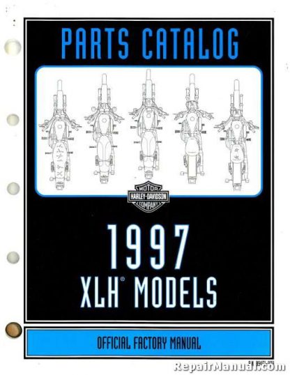 Official 1997 Harley Davidson XLH Sportster Parts Manual
