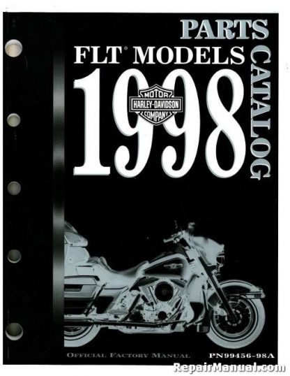 Official 1998 Harley Davidson FLT Parts Manual