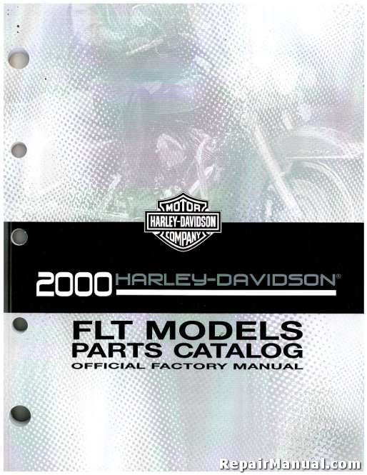 FLTR-FLHT-FLHR-FLHTCUI 2000 HARLEY-DAVIDSON FLT TOURING PARTS CATALOG MANUAL