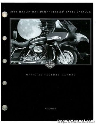 Official 2001 Harley Davidson FLTRSEI2 Parts Manual