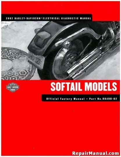 Official 2002 Harley Softail Electrical Diagnostic Manual