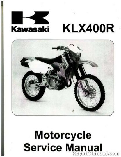 Official 2003-2004 Kawasaki KLX400 Factory Service Manual