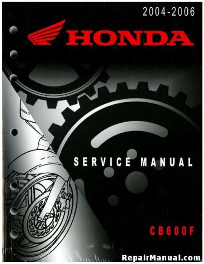 Official 2004-2006 Honda CB600F Factory Service Manual