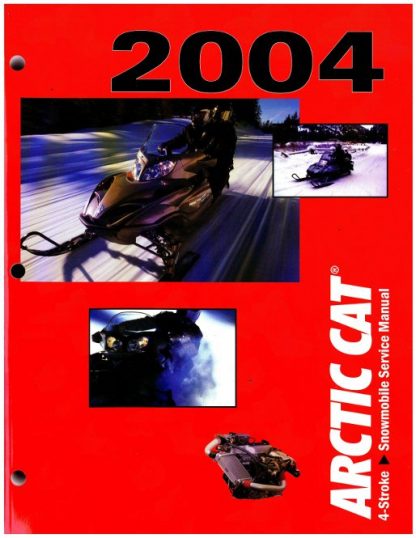 Official 2004 Arctic Cat 4-Stroke Snowmobile Factory Service Manual