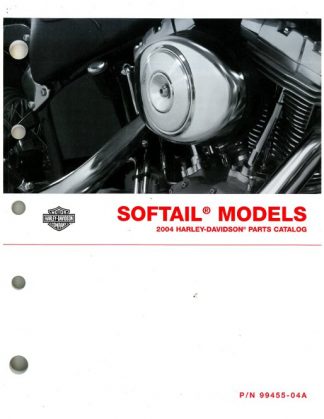 Official 2004 Harley Davidson Softail Parts Manual